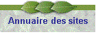 Annuaire des sites